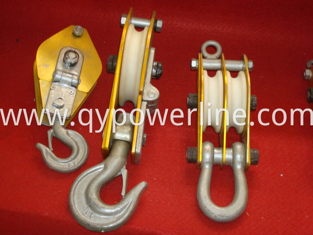 wire rope snatch block